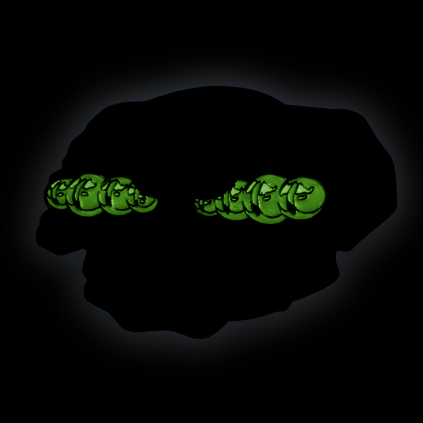 Glowing Parasite Pin