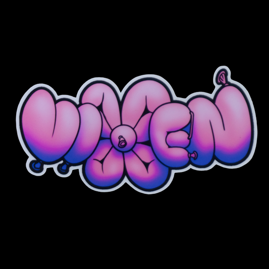 'Balloon VIXEN' Sticker